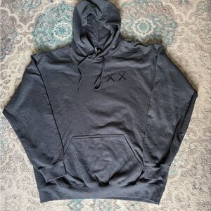 Gildan Mens Long Sleeve Soft Style Pouch Pocket Pullover Hooded Sweatshirt Sz L